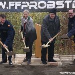Spatenstich "Feuerwehrhaus NEU" am 03.11.2019