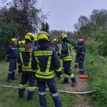 Monatsübung "Knoten und Abseilen von Personen" am 06. Mai 2022