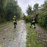 Einsätze » Technischer Einsatz (T1) - Sturmschaden und Auspumparbeiten in Probstdorf am 15.09.2024