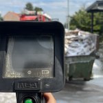 Brand einer Baumulde am 04.07.2025