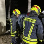 Einsatzübung "Verkehrsunfall mit Menschenrettung"