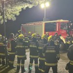 Einsatzübung "Verkehrsunfall mit Menschenrettung"