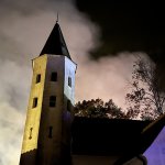 Großbrand einer Lagerhalle in Mannsdorf