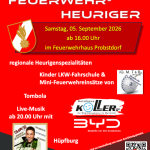 Veranstaltungen &raquo; Flyer Feuerwehrheuriger 2026